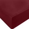 Picture of Utopia Bedding Full Fitted Sheet - Bottom Sheet - Deep Pocket - Soft Microfiber - Shrinkage and Fade Resistant - Easy Care -1 Fitted Sheet Only (Red Burgundy)