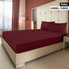 Picture of Utopia Bedding Full Fitted Sheet - Bottom Sheet - Deep Pocket - Soft Microfiber - Shrinkage and Fade Resistant - Easy Care -1 Fitted Sheet Only (Red Burgundy)