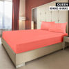 Picture of Utopia Bedding Queen Fitted Sheet - Bottom Sheet - Deep Pocket - Soft Microfiber - Shrinkage and Fade Resistant - Easy Care -1 Fitted Sheet Only (Coral)