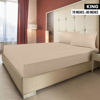 Picture of Utopia Bedding King Fitted Sheets - Bulk Pack of 2 Bottom Sheets - Soft Brushed Microfiber - Deep Pockets - Shrinkage & Fade Resistant - Easy Care (King, Beige)