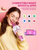 Picture of BONAOK Kids Karaoke Microphone, Wireless Bluetooth Microphone for Singing, Gift for Kids, Adults, Girls, Boys, Christmas Kids Toys Gifts for Ages 3, 4, 5, 6, 7, 8+ Years Old (Light Pinkcolor)