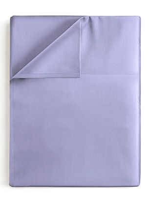 Picture of Twin Size Flat Bed Sheet - Hotel Luxury Single Flat Sheet Only - Wrinkle Free & Fade Resistant Flat Sheet - Extra Soft, Breathable Bedding for Women, Men, Kids & Teens - Lavender Flat Sheet Only
