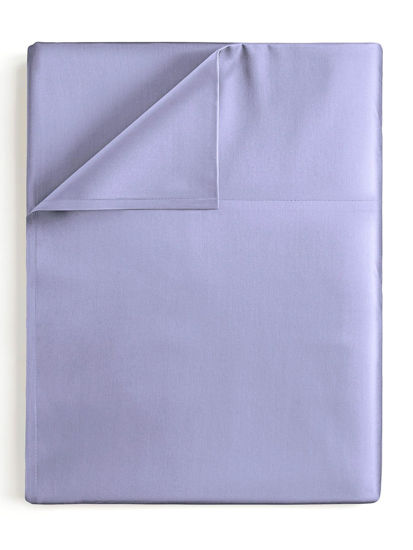Picture of Twin Size Flat Bed Sheet - Hotel Luxury Single Flat Sheet Only - Wrinkle Free & Fade Resistant Flat Sheet - Extra Soft, Breathable Bedding for Women, Men, Kids & Teens - Lavender Flat Sheet Only