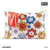 Picture of Kitsch x BT21 Satin Pillowcase with Zipper for Hair & Skin, Softer Than Silk Pillow Cases, Queen Pillow Covers, Machine Washable, Wrinkle-Free, Cooling Satin Pillow Cases Standard Size 19"x26" (Tata)
