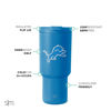 Picture of Simple Modern Officially Licensed NFL Detroit Lions 30 oz Tumbler with Flip Lid and Straws | Insulated Cup Stainless Steel | Gifts for Men Women | Trek Collection | Detroit Lions
