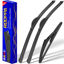 Picture of 3 wipers Replacement for 2006-2011 Mini Cooper, Windshield Wiper Blades Original Equipment Replacement - 19"/18"/10" (Set of 3) U/J HOOK