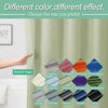 Picture of Mrs Awesome Sage Shower Curtain Liner with 3 Magnets, 72x72 Premium Flexible Sturdy Plastic Shower Curtain for Bathroom Lightweight & Waterproof, Desert Sage
