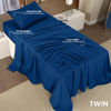 Picture of Utopia Bedding Twin Bed Sheets Set - 3 Piece Bedding - Brushed Microfiber - Shrinkage and Fade Resistant - Easy Care (Twin, Dusk Blue)