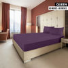 Picture of Utopia Bedding Full Fitted Sheet - Bottom Sheet - Deep Pocket - Soft Microfiber - Shrinkage and Fade Resistant - Easy Care -1 Fitted Sheet Only (Purple)