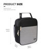Picture of AYEANY Lunch box Lunch bag for men women Lunchbox Lunch bags Insulated Lunch bag Lunch box cooler (Thicken grey)