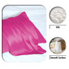 Picture of Silk Pillow Cases 2 Pack Soft Breathable and Sliky Queen Size Pillow Cases Set of 2,Natural Mulberry Satin Silk Pillowcase with Hidden Zipper for Hair and Skin (Hot Pink,20"X 30",2pcs)