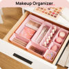 Picture of Vtopmart 25 PCS Plastic Drawer Organizers Set, 4-Size Versatile Bathroom and Vanity Drawer Organizer Trays, Storage Bins for Makeup, Bedroom, Kitchen Gadgets Utensils and Office