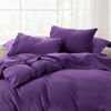Picture of Bedsure California King Sheet Sets - Soft Sheets for California King Size Bed, 4 Pieces Hotel Luxury Purple Sheets Cal King, Easy Care Polyester Microfiber Cooling Bed Sheet Set