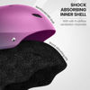 Picture of OutdoorMaster Kelvin Ski Helmet - Snowboard Helmet for Men, Women & Youth (Gradient Purple Blue,S)