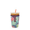 Picture of Sok It Java Sok Iced Coffee & Cold Soda Insulated Neoprene Cup Sleeve (Succulents, Medium: 22-28oz)