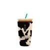 Picture of Sok It Java Sok Iced Coffee & Cold Soda Insulated Neoprene Cup Sleeve (Cow Print, XLarge: 38-42oz)