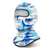 Picture of YESLIFE Blue Camouflage Ski Mask, Face Mask for Men and Women, Skiing, Snowboarding, Motorcycle, UV Protection & Wind Protection, Hat