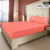 Picture of Utopia Bedding Full Fitted Sheet - Bottom Sheet - Deep Pocket - Soft Microfiber -Shrinkage and Fade Resistant-Easy Care -1 Fitted Sheet Only (Coral)