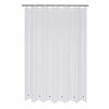 Picture of Mrs Awesome 66x72 Shower Curtain Liner with 6 Magnets Clear Thick PEVA Waterproof Plastic Shower Curtain 66 x 72 inches, Clear