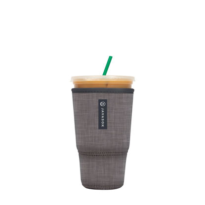 Picture of Sok It Java Sok Iced Coffee & Cold Soda Insulated Neoprene Cup Sleeve (Anthracite, XLarge: 38-42oz)