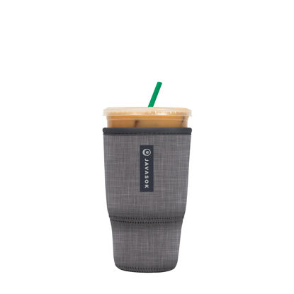 Picture of Sok It Java Sok Iced Coffee & Cold Soda Insulated Neoprene Cup Sleeve (Anthracite, Large: 30-32oz)