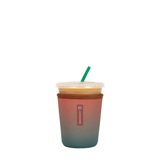 Picture of Sok It Java Sok Iced Coffee & Cold Soda Insulated Neoprene Cup Sleeve (Desert Ombre, Small: 16-20oz)