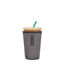 Picture of Sok It Java Sok Iced Coffee & Cold Soda Insulated Neoprene Cup Sleeve (Anthracite, Medium: 22-28oz)