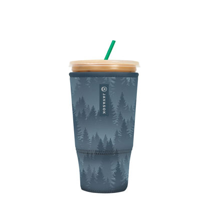 Picture of Sok It Java Sok Iced Coffee & Cold Soda Insulated Neoprene Cup Sleeve (Foggy Woods, XXLarge: 44-48oz)