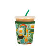 Picture of Sok It Java Sok Iced Coffee & Cold Soda Insulated Neoprene Cup Sleeve (Irish Charm, Small: 16-20oz)