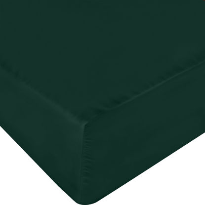 Picture of Utopia Bedding Twin Fitted Sheet - Bottom Sheet - Deep Pocket - Soft Microfiber - Shrinkage and Fade Resistant-Easy Care -1 Fitted Sheet Only (Emerald)