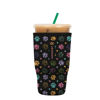 Picture of Sok It Java Sok Iced Coffee & Cold Soda Insulated Neoprene Cup Sleeve (Furry Footprints, Large: 30-32oz)