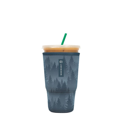Picture of Sok It Java Sok Iced Coffee & Cold Soda Insulated Neoprene Cup Sleeve (Foggy Woods, XLarge: 38-42oz)