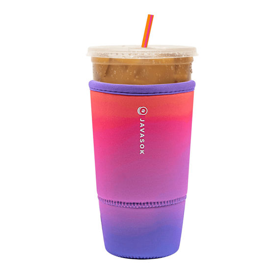 Picture of Sok It Java Sok Iced Coffee & Cold Soda Insulated Neoprene Cup Sleeve (Twilight, XXLarge: 44-48oz)