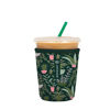Picture of Sok It Java Sok Iced Coffee & Cold Soda Insulated Neoprene Cup Sleeve (Green Living, Small: 16-20oz)