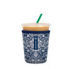 Picture of Sok It Java Sok Iced Coffee & Cold Soda Insulated Neoprene Cup Sleeve (Royal Lace, Small: 16-20oz)