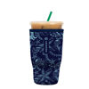 Picture of Sok It Java Sok Iced Coffee & Cold Soda Insulated Neoprene Cup Sleeve (Ocean Oasis, Large: 30-32oz)