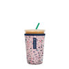 Picture of Sok It Java Sok Iced Coffee & Cold Soda Insulated Neoprene Cup Sleeve (Pink Terrazzo, Medium: 22-28oz)