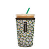 Picture of Sok It Java Sok Iced Coffee & Cold Soda Insulated Neoprene Cup Sleeve (Chamomile China, Medium: 22-28oz)