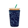 Picture of Sok It Java Sok Iced Coffee & Cold Soda Insulated Neoprene Cup Sleeve (Ocean Oasis, Medium: 22-28oz)