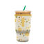 Picture of Sok It Java Sok Iced Coffee & Cold Soda Insulated Neoprene Cup Sleeve (Honeycomb Buzz, Large: 30-32oz)
