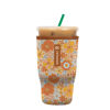 Picture of Sok It Java Sok Iced Coffee & Cold Soda Insulated Neoprene Cup Sleeve (Flower Power, Large: 30-32oz)