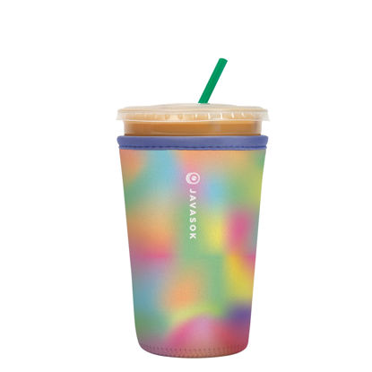 Picture of Sok It Java Sok Iced Coffee & Cold Soda Insulated Neoprene Cup Sleeve (Dreaming in Color, Medium: 22-28oz)