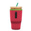 Picture of Sok It Java Sok Iced Coffee & Cold Soda Insulated Neoprene Cup Sleeve (Watermelon Sugar, Large: 30-32oz)