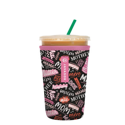 Picture of Sok It Java Sok Iced Coffee & Cold Soda Insulated Neoprene Cup Sleeve (Mom Love, Medium: 22-28oz)