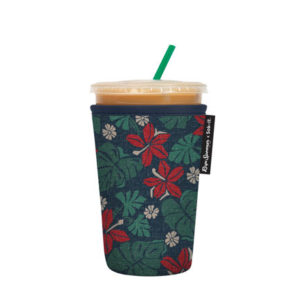 Picture of Sok It Java Sok Iced Coffee & Cold Soda Insulated Neoprene Cup Sleeve (Reyn Spooner Pahala, Medium: 22-28oz)