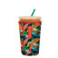 Picture of Sok It Java Sok Iced Coffee & Cold Soda Insulated Neoprene Cup Sleeve (Jungle Jive, Medium: 22-28oz)