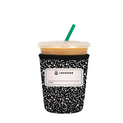 Picture of Sok It Java Sok Iced Coffee & Cold Soda Insulated Neoprene Cup Sleeve (Compose Yourself, Small: 16-20oz)