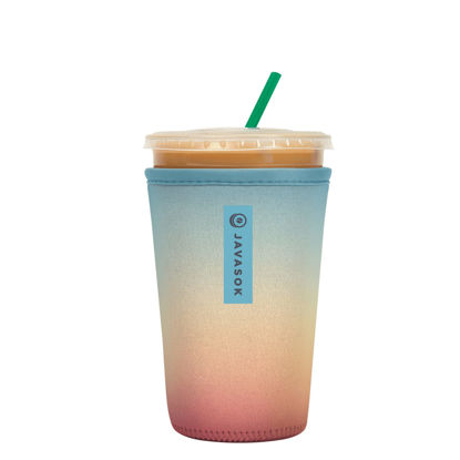 Picture of Sok It Java Sok Iced Coffee & Cold Soda Insulated Neoprene Cup Sleeve (Daylight, Medium: 22-28oz)