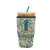 Picture of Sok It Java Sok Iced Coffee & Cold Soda Insulated Neoprene Cup Sleeve (Colorful Corals, Large: 30-32oz)