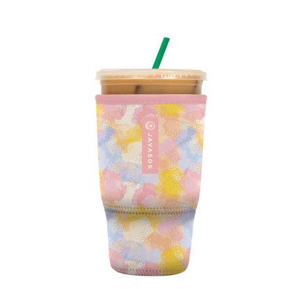 Picture of Sok It Java Sok Iced Coffee & Cold Soda Insulated Neoprene Cup Sleeve (Watercolor Glimmer, Large: 30-32oz)